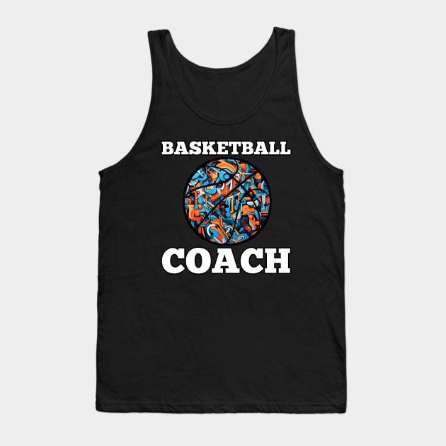 Basketball Coach Tank Top by MaystarUniverse